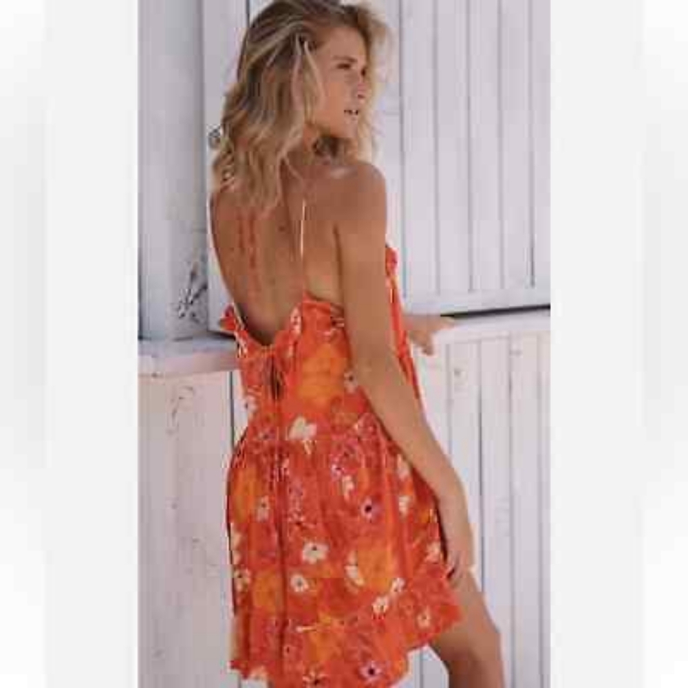 Z&L Europe boho mini dress size M